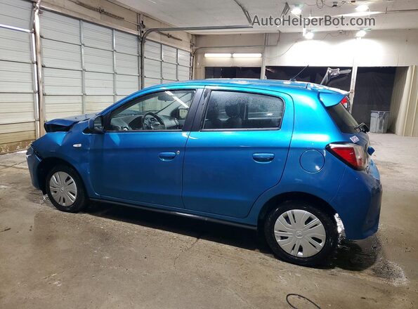 ML32AUHJ8RH015518 2024 MITSUBISHI MIRAGE Blue Задня ліва чверть