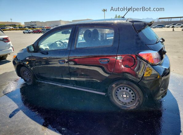 ML32AUHJ8RH017172 2024 MITSUBISHI MIRAGE Black Rear left
