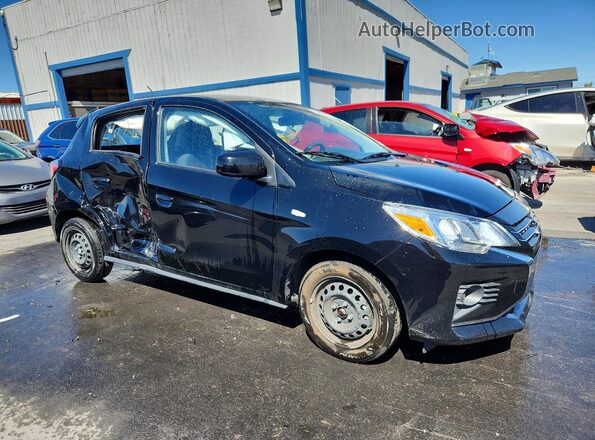 ML32AUHJ8RH017172 2024 MITSUBISHI MIRAGE Black Front right