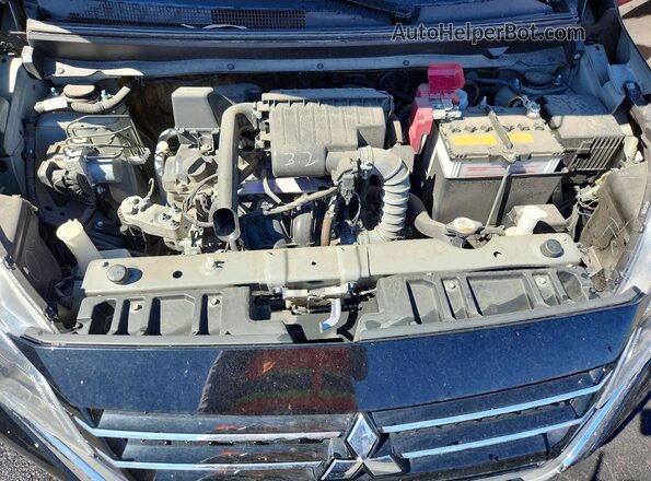 ML32AUHJ8RH017172 2024 MITSUBISHI MIRAGE Black Rear interior view