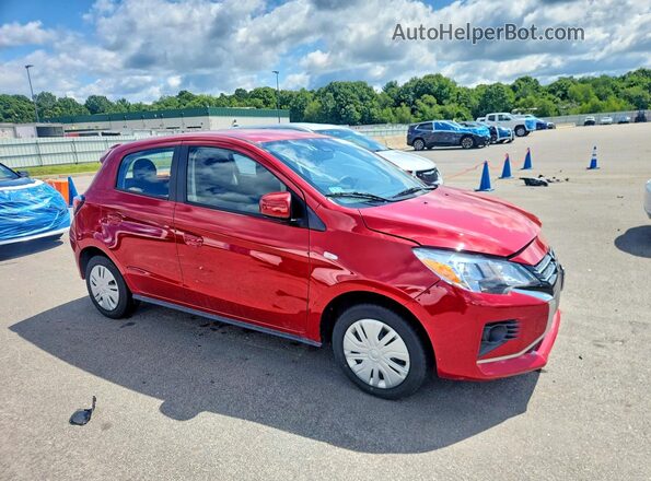 ML32AUHJ8RH033940 2024 MITSUBISHI MIRAGE Red წინა მარჯვენა