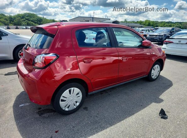 ML32AUHJ8RH033940 2024 MITSUBISHI MIRAGE Red უკანა მარჯვენა