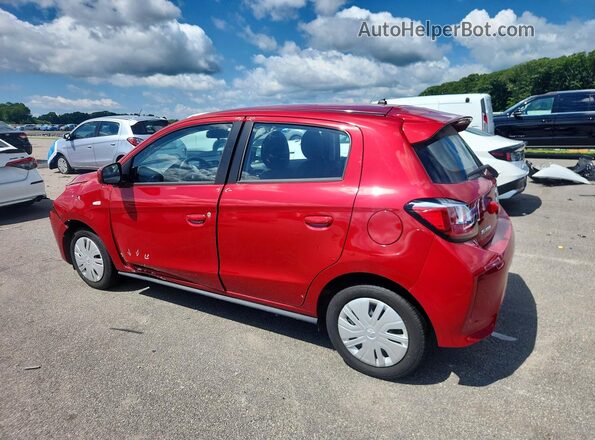 ML32AUHJ8RH033940 2024 MITSUBISHI MIRAGE Red უკანა მარცხენა