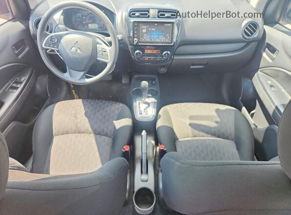 ML32AUHJ8RH033940 2024 MITSUBISHI MIRAGE Red წინა პანელის ხედი