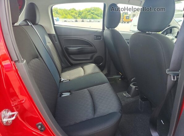 ML32AUHJ8RH033940 2024 MITSUBISHI MIRAGE Red უკანა სავარძლების ხედი