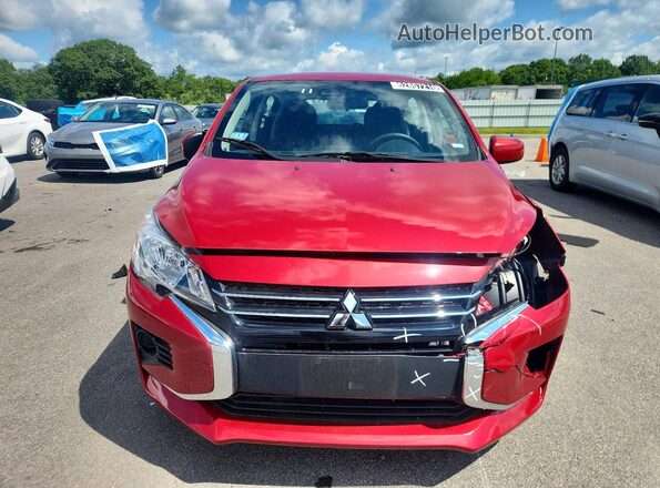ML32AUHJ8RH033940 2024 MITSUBISHI MIRAGE Red წინა ხედი