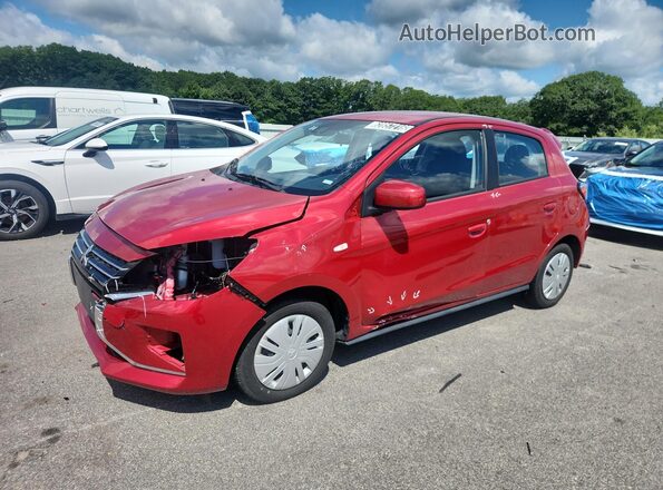 ML32AUHJ8RH033940 2024 MITSUBISHI MIRAGE Red სალონის 360-გრადუსიანი ხედი