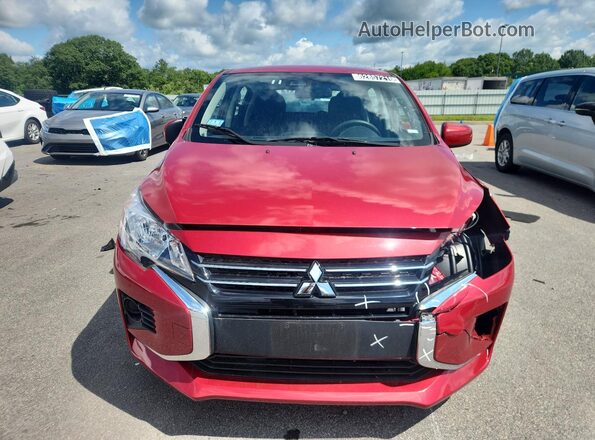 ML32AUHJ8RH033940 2024 MITSUBISHI MIRAGE Red VIN კოდის სტიკერის ხედი