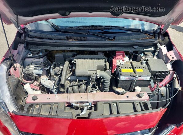 ML32AUHJ8RH033940 2024 MITSUBISHI MIRAGE Red უკანა სალონის ხედი