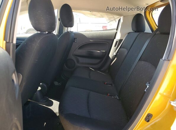 ML32AUHJ9MH002107 2021 MITSUBISHI MIRAGE Gold Rear seats view