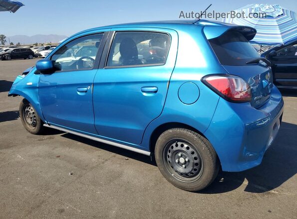 ML32AUHJ9MH004052 2021 MITSUBISHI MIRAGE Blue უკანა მარცხენა