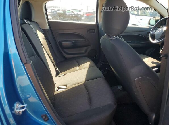 ML32AUHJ9MH004052 2021 MITSUBISHI MIRAGE Blue უკანა სავარძლების ხედი