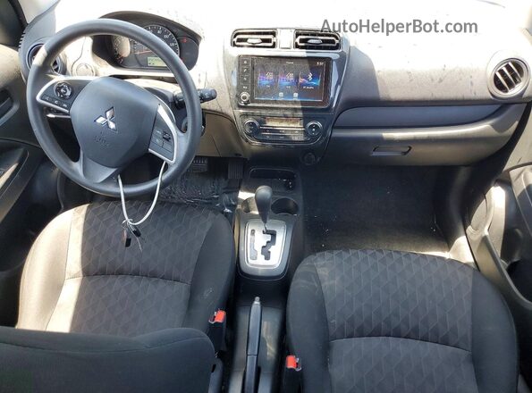 ML32AUHJ9MH013379 2021 MITSUBISHI MIRAGE Silver Widok deski rozdzielczej
