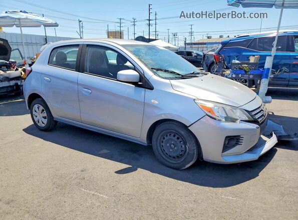 ML32AUHJ9MH013379 2021 MITSUBISHI MIRAGE Silver Przód prawy