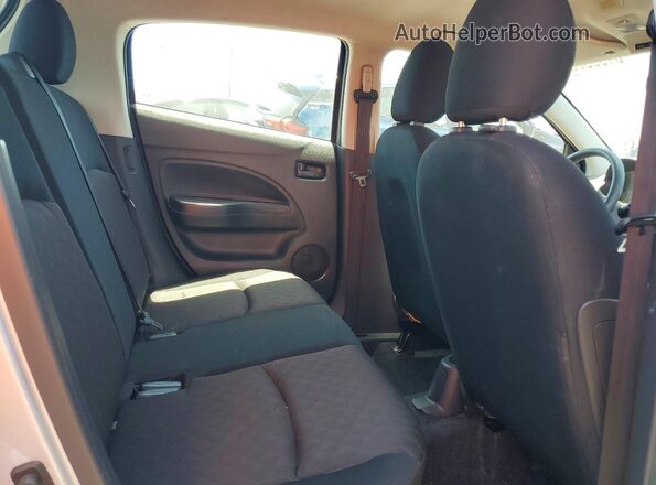 ML32AUHJ9MH013379 2021 MITSUBISHI MIRAGE Silver Widok tylnych siedzeń