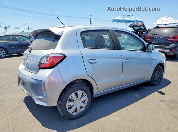 ML32AUHJ9MH013379 2021 MITSUBISHI MIRAGE Silver Tył prawy