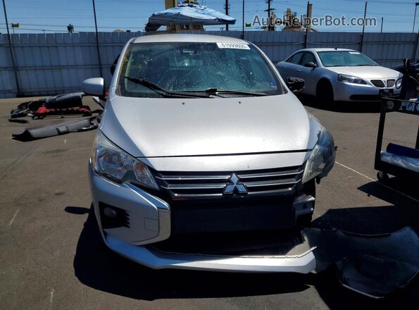 ML32AUHJ9MH013379 2021 MITSUBISHI MIRAGE Silver Widok z przodu