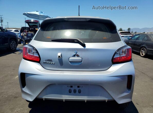 ML32AUHJ9MH013379 2021 MITSUBISHI MIRAGE Silver Widok z tyłu