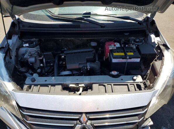 ML32AUHJ9MH013379 2021 MITSUBISHI MIRAGE Silver Widok wnętrza z tyłu