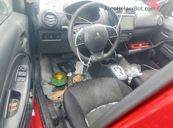 ML32AUHJ9MH014161 2021 MITSUBISHI MIRAGE Красный Вид панели приборов
