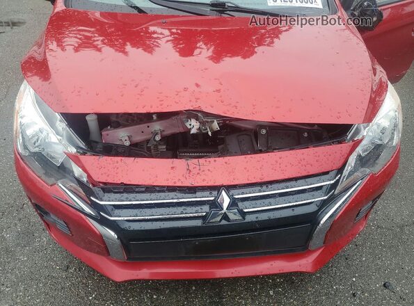 ML32AUHJ9MH014161 2021 MITSUBISHI MIRAGE Красный Вид подкапотного пространства