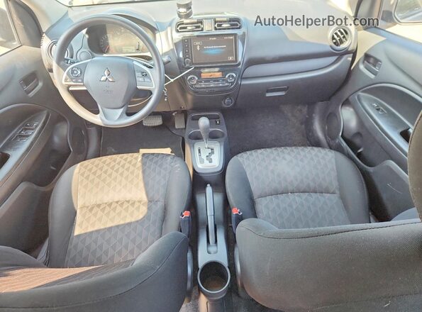 ML32AUHJ9NH003436 2022 MITSUBISHI MIRAGE Gray Вид панелі приладів