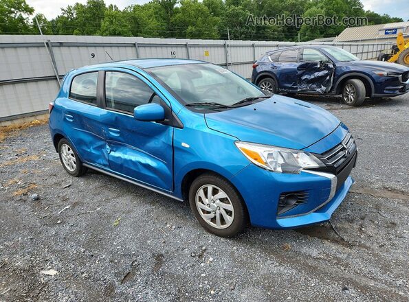 ML32AUHJ9NH007776 2022 MITSUBISHI MIRAGE Blue Առջևի աջ