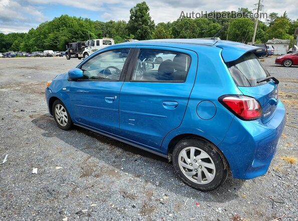 ML32AUHJ9NH007776 2022 MITSUBISHI MIRAGE Blue Հետևի ձախ