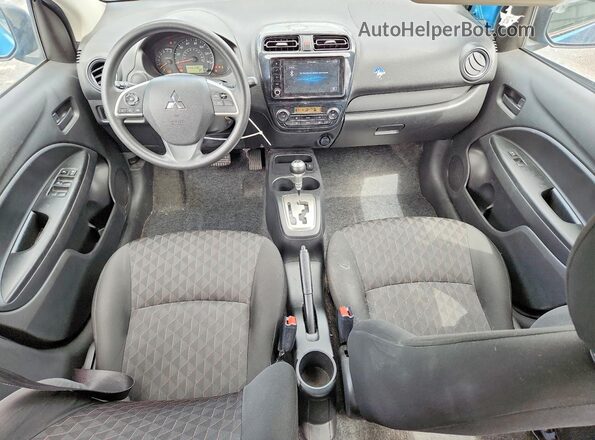 ML32AUHJ9NH007776 2022 MITSUBISHI MIRAGE Blue Առջևի վահանակի տեսք