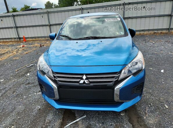 ML32AUHJ9NH007776 2022 MITSUBISHI MIRAGE Blue Դիմացի տեսք