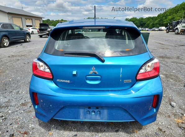 ML32AUHJ9NH007776 2022 MITSUBISHI MIRAGE Blue Հետևի տեսք