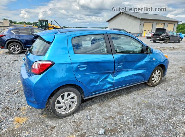 ML32AUHJ9NH007776 2022 MITSUBISHI MIRAGE Blue Հետևի աջ