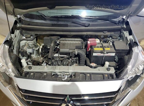 ML32AUHJ9RH025488 2024 MITSUBISHI MIRAGE Silver Вид задньої частини салону