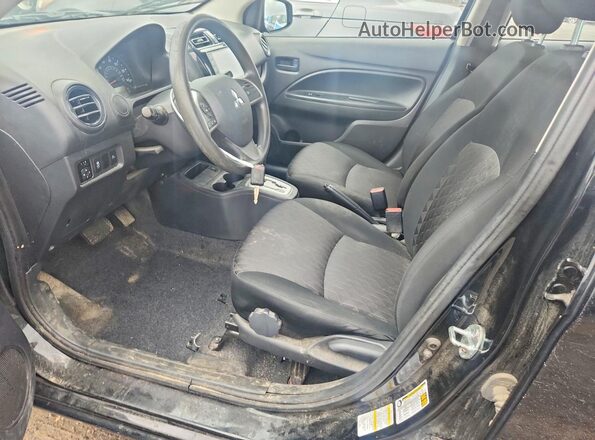 ML32AUHJXPH004906 2023 MITSUBISHI MIRAGE Black წინა სალონის ხედი