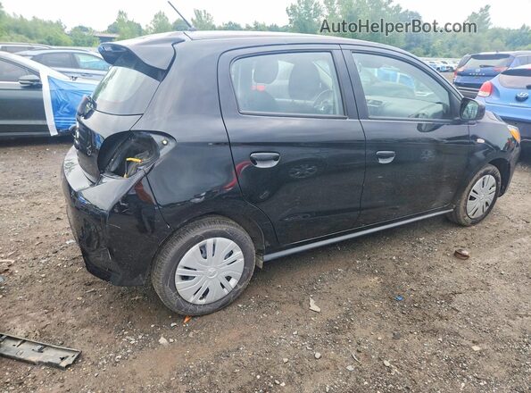 ML32AUHJXPH004906 2023 MITSUBISHI MIRAGE Black უკანა მარჯვენა