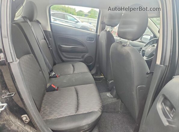 ML32AUHJXPH004906 2023 MITSUBISHI MIRAGE Black უკანა სავარძლების ხედი