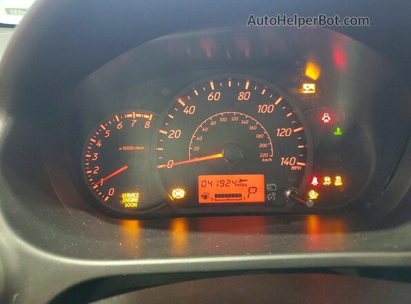 ML32AUHJXRH017299 2024 MITSUBISHI MIRAGE Blue ხელსაწყოთა პანელის ხედი