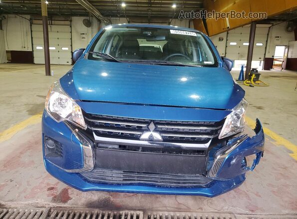ML32AUHJXRH017299 2024 MITSUBISHI MIRAGE Blue წინა ხედი