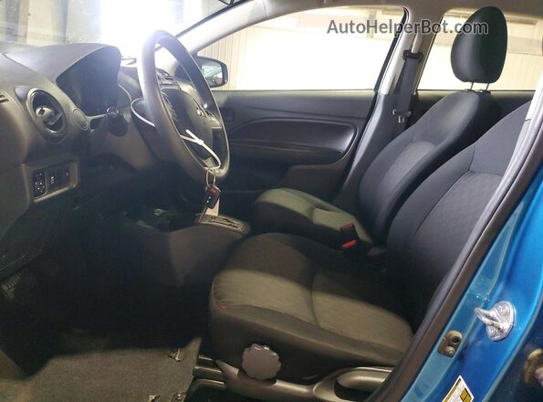 ML32AUHJXRH017299 2024 MITSUBISHI MIRAGE Blue წინა სალონის ხედი