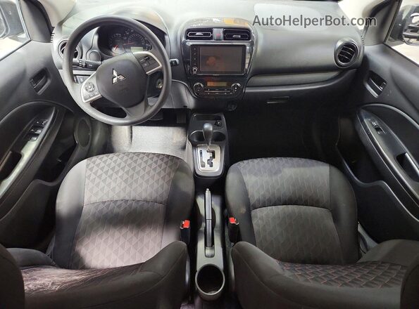 ML32AUHJXRH017335 2024 MITSUBISHI MIRAGE Black Vista de la etiqueta del VIN