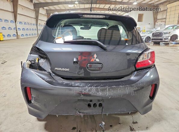 ML32AUHJXRH017335 2024 MITSUBISHI MIRAGE Black Vista de los asientos traseros