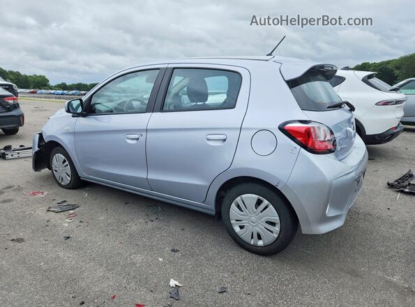 ML32AUHJXRH017500 2024 MITSUBISHI MIRAGE Silver Задня ліва чверть