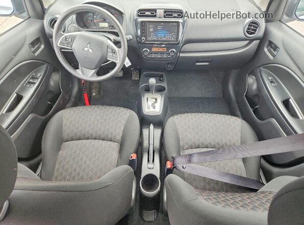 ML32AUHJXRH017500 2024 MITSUBISHI MIRAGE Silver Вид панелі приладів