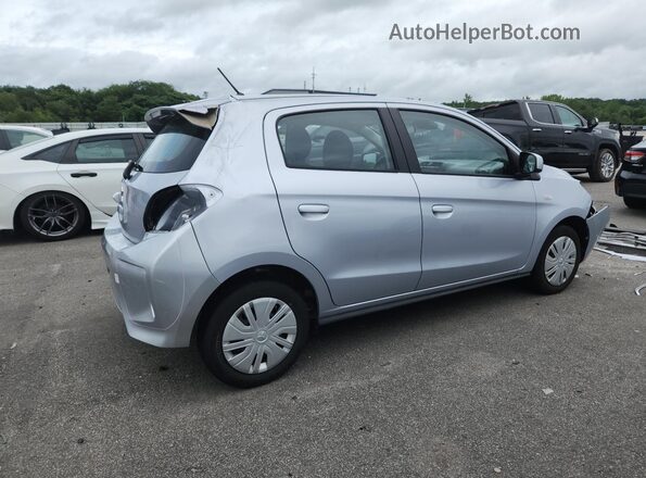 ML32AUHJXRH017500 2024 MITSUBISHI MIRAGE Silver 