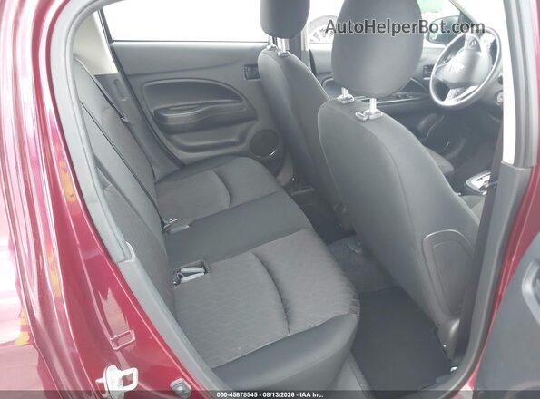 ML32AUHJXRH024592 2024 MITSUBISHI MIRAGE Red VIN կոդի պիտակի տեսք