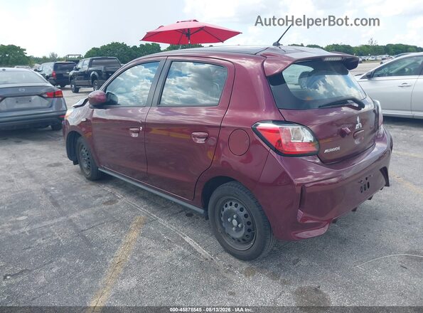 ML32AUHJXRH024592 2024 MITSUBISHI MIRAGE Red Հետևի ձախ