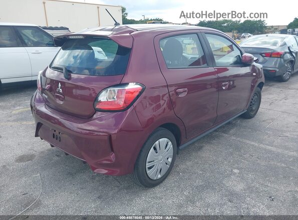 ML32AUHJXRH024592 2024 MITSUBISHI MIRAGE Red Հետևի աջ