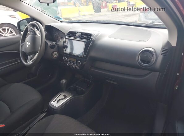 ML32AUHJXRH024592 2024 MITSUBISHI MIRAGE Red Սալոնի դիմացի տեսք