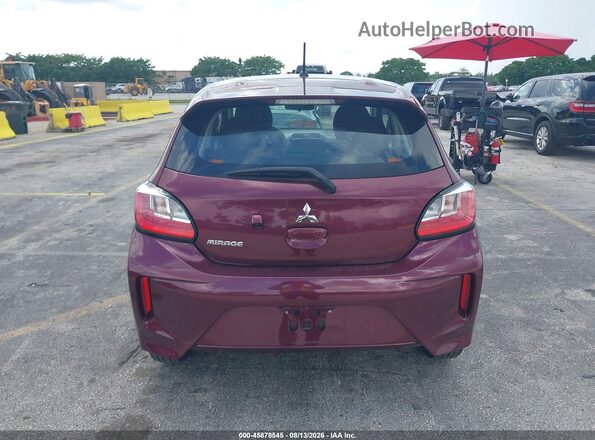 ML32AUHJXRH024592 2024 MITSUBISHI MIRAGE Red 