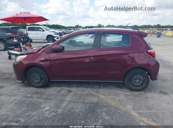 ML32AUHJXRH024592 2024 MITSUBISHI MIRAGE Red 